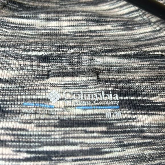 Columbia women’s 1/2 zip long sleeve medium black grey - Picture 6 of 7